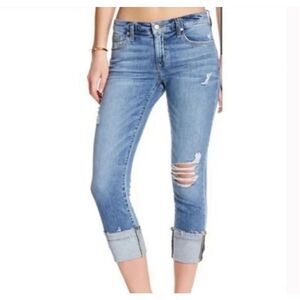 ✨Joes Jeans Womens Cuff Crop Wakley Jeans Distressed✨